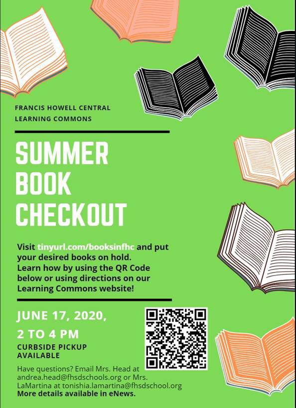 Spartans, mark your calendars and start putting your books on hold! @FHCAD <a href="/SonnyArnel/">Sonny Arnel</a> @FHCSpartanAP <a href="/EiswirthAshley/">Dr. Ashley Eiswirth</a> <a href="/LaFay150/">Laurie Fay</a> <a href="/JessicaBulva/">Jessica Bulva</a> <a href="/CoachSBaize/">Sheri Baize</a> <a href="/MrsLaRue_FHC/">Mrs. LaRue</a> <a href="/MrsFry_FHC/">Melissa Fry</a> <a href="/mrslamartina/">Mrs. LaMartina</a>