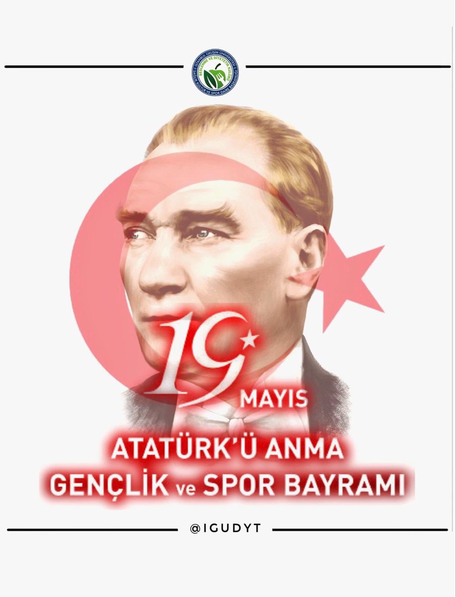 Bir vapur kalktı İstanbul'dan. Adı Bandırma, sesi umuttu!
19 Mayıs Atatürk'ü Anma, Gençlik ve Spor Bayramımız kutlu olsun. #igudyt
