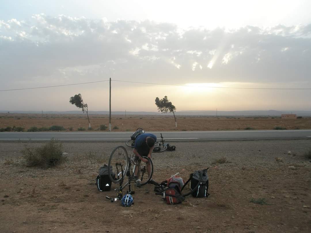 My first ❤️ = @RidgebackBikes from <a href="/swinnertoncycle/">Swinnerton Cycles</a> back in 2008 🇬🇧
for a trip with <a href="/patrick_hutton/">Patch Hutton</a> #cycling from #London to #Morocco. 🚴‍♂️🇲🇦

13 years and who knows how many miles later - including a JOGLE trip it is still going strong (ish) 💪 

#CreatePurpose #CyclingHolidays