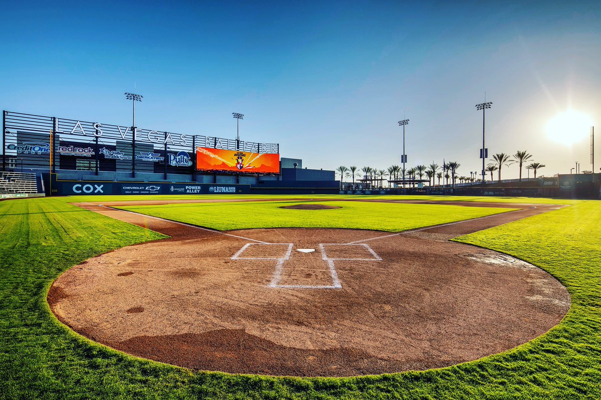 thelvballpark's tweet photo. Ballpark views⚾️☀️ https://t.co/lxFDD0PQbC