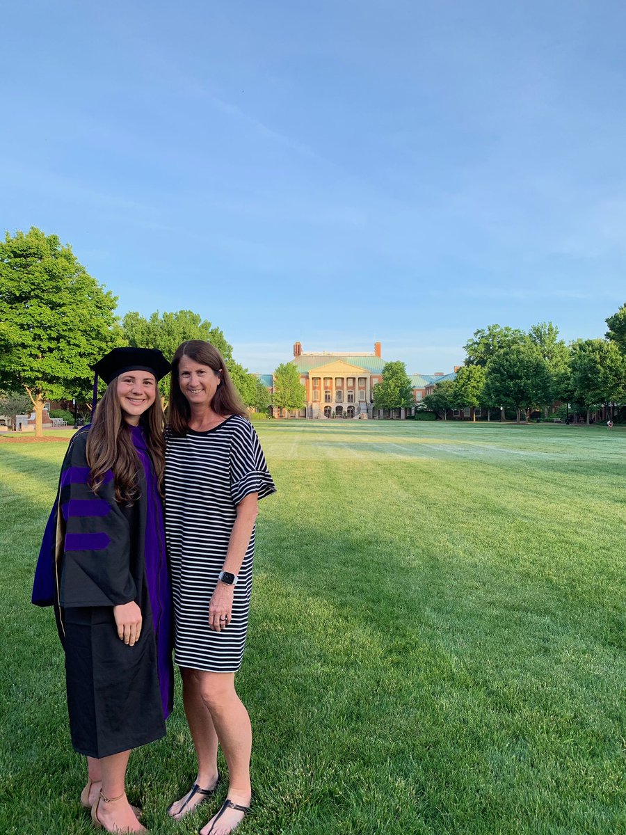 steelemarym's tweet photo. She did it! Law School is finished and the {virtual} hooding has happened! Way to go Hannah - we are so proud. 🎉#wakeforestlaw #WFU2020 https://t.co/1iObiW9z4n