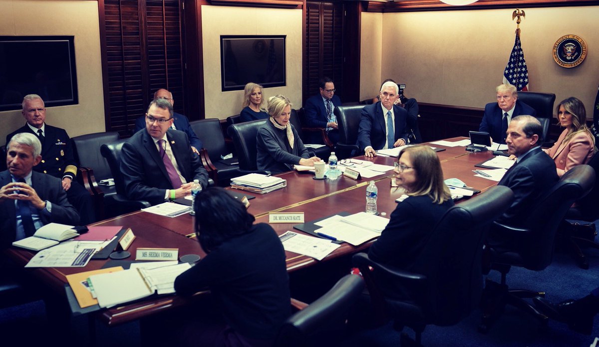 FLOTUS45's tweet photo. Thoughtful discussion during today’s governors’ briefing on the well-being of our nation’s children, where I emphasized the need for states to come together to support mental health &amp; well-being &amp; to protect children from the deadly effects of abuse &amp; opioid addiction. #BeBest https://t.co/8TpwBIENPB