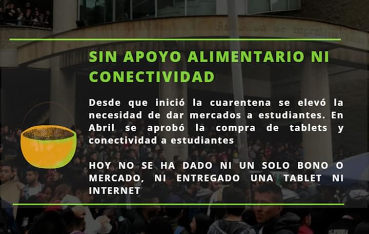 JulianBaezVega1's tweet photo. Iniciamos la cuarta semana del semestre en la @udistrital y el Rector y el CSU aun no responden ni dan garantías.

#MATRICULACERO
#SINGARANTIASENLAUD

@UNEESCol 
@rgarciaduarte 
@ClaudiaLopez 
@heidy_up 
@susanamuhamad 
@trochandosf https://t.co/PaDO1Deijh