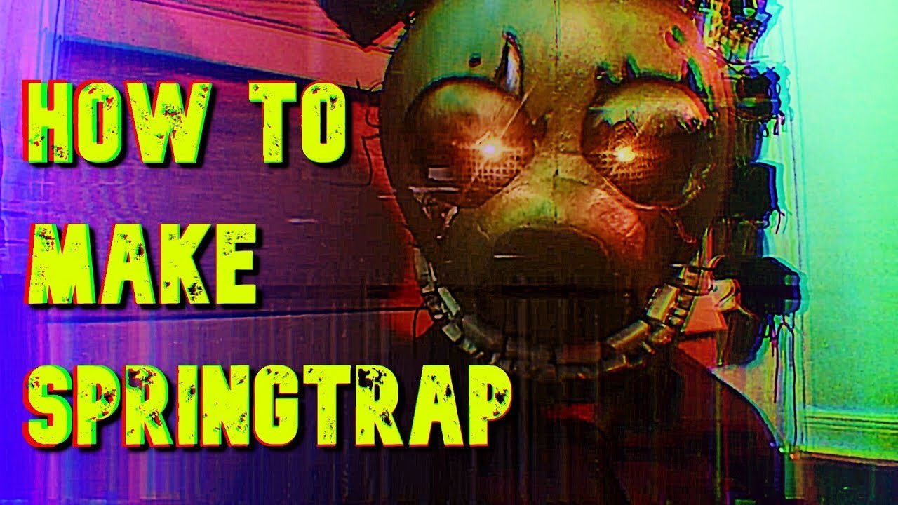 Springtrap Mask (FNAF / Five Nights At Freddy’s)