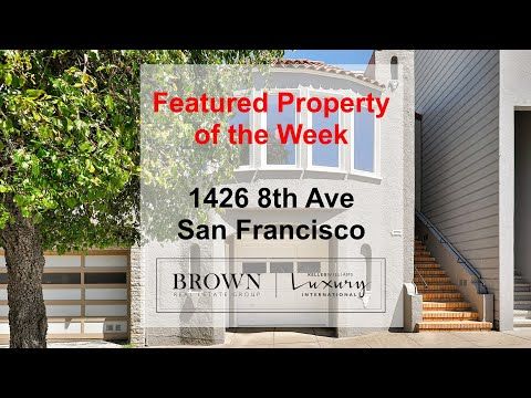 Feature Property of the Week! 1426 8th Avenue San Francisco.  For more information on this property follow the link in the description.  
buff.ly/3bNYWIE 
#sanfrancisco #bayarea #realestate #8thave #video #virtualwalkthrough