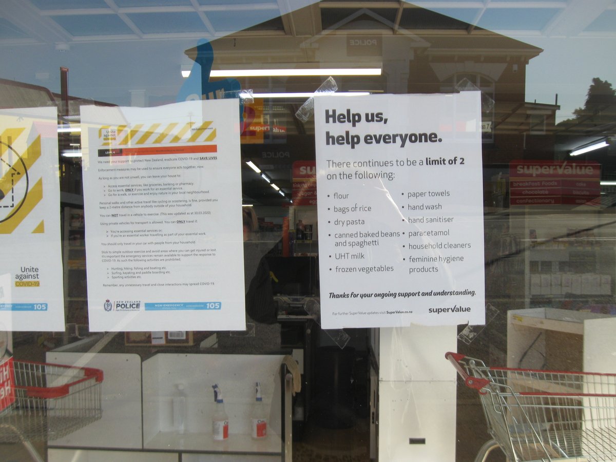 More in my pre & post-covid photodocumentary of our Main Street, Otautau: Originally Seehof's Hall, then a General Merchants with many different owners, after this it became Ernie Wrights new shop, then PriceCutter & now, Supervalue: