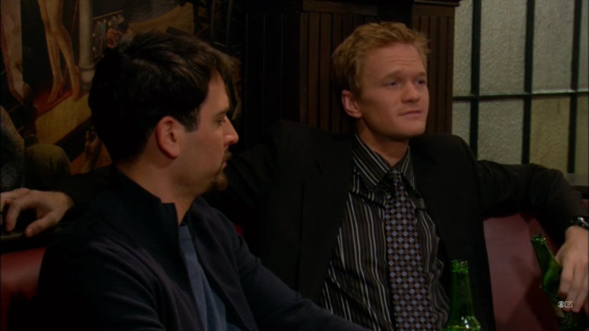 Barney: "Lesson one - lose the goatee. It doesn't go with your suit."Ted: "I'm not wearing a suit."Barney: "Lesson two - get a suit. Suits are cool! Exhibit A."I'VE MISSED BARNEY SO MUCH  #himym