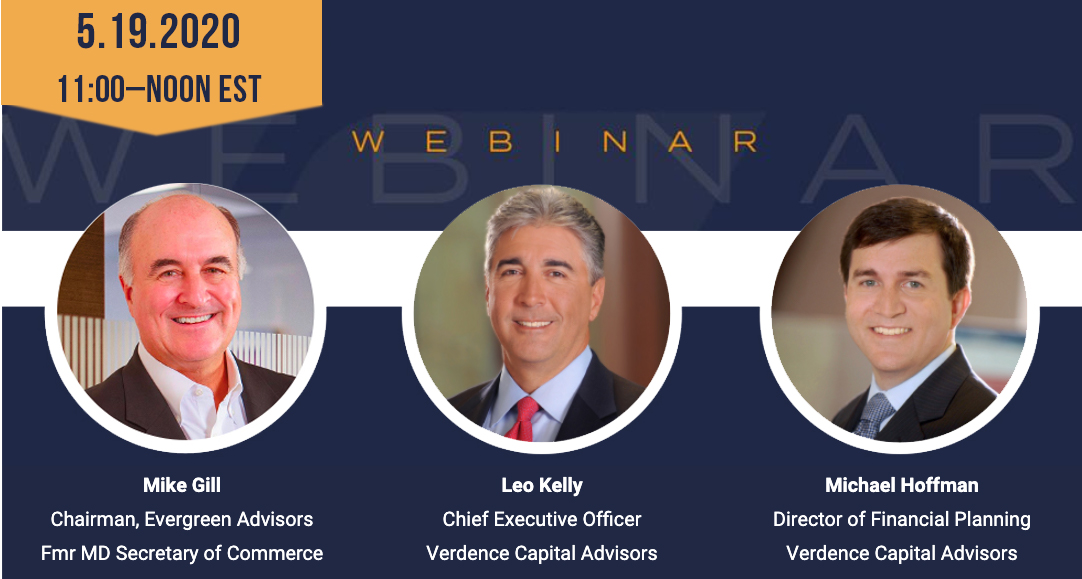 verdence's tweet photo. https://t.co/YBoPkl5KpH
#PostCOVID is changing investing. Are you ready?
Join us Tues, May 19, 11am-noon EST. Panelists Mike Gill of Evergreen Advisors; Leo Kelly, CEO and Mike Hoffman, Dir. of Financial Planning at #Verdence discuss risks and opportunities as the economy reopens https://t.co/eq3C3aXGw9