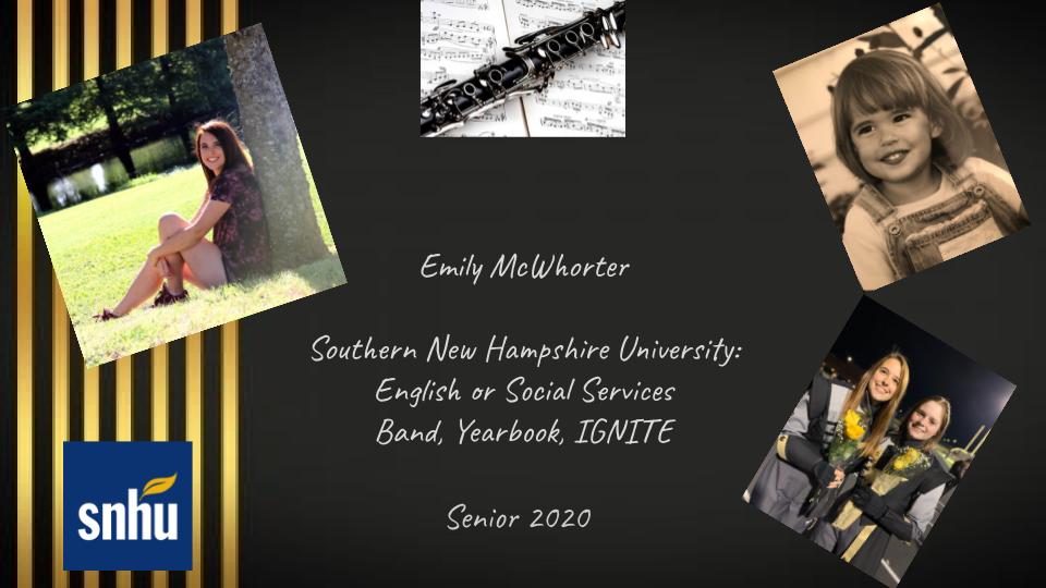 Senior Spotlight for Senior Emily McWhorter! <a href="/emilymcwhorter0/">Nem🐸</a>