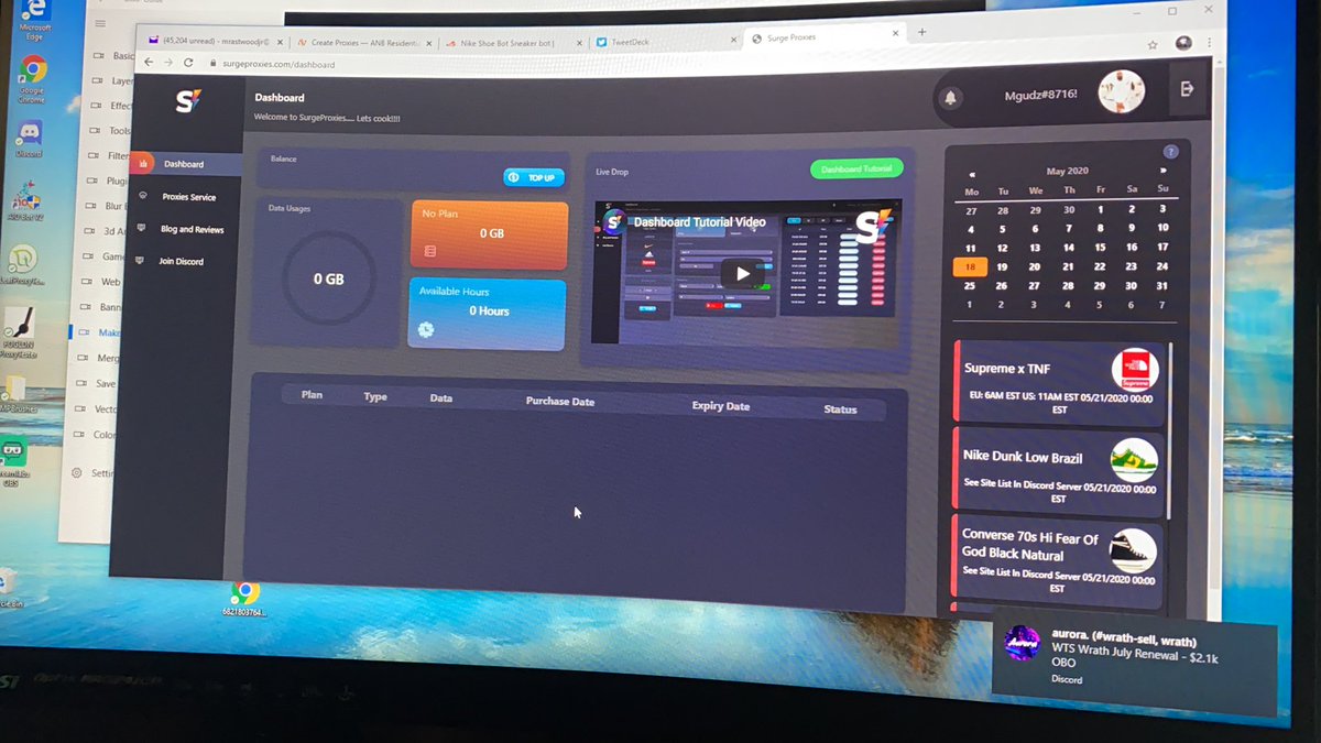 M_Gudz's tweet photo. 🔥🔥🔥 

🚨New Dashboard🚨

S/O @SurgeProxies ✔️

#BotBoyz https://t.co/sLvfpBIUb2