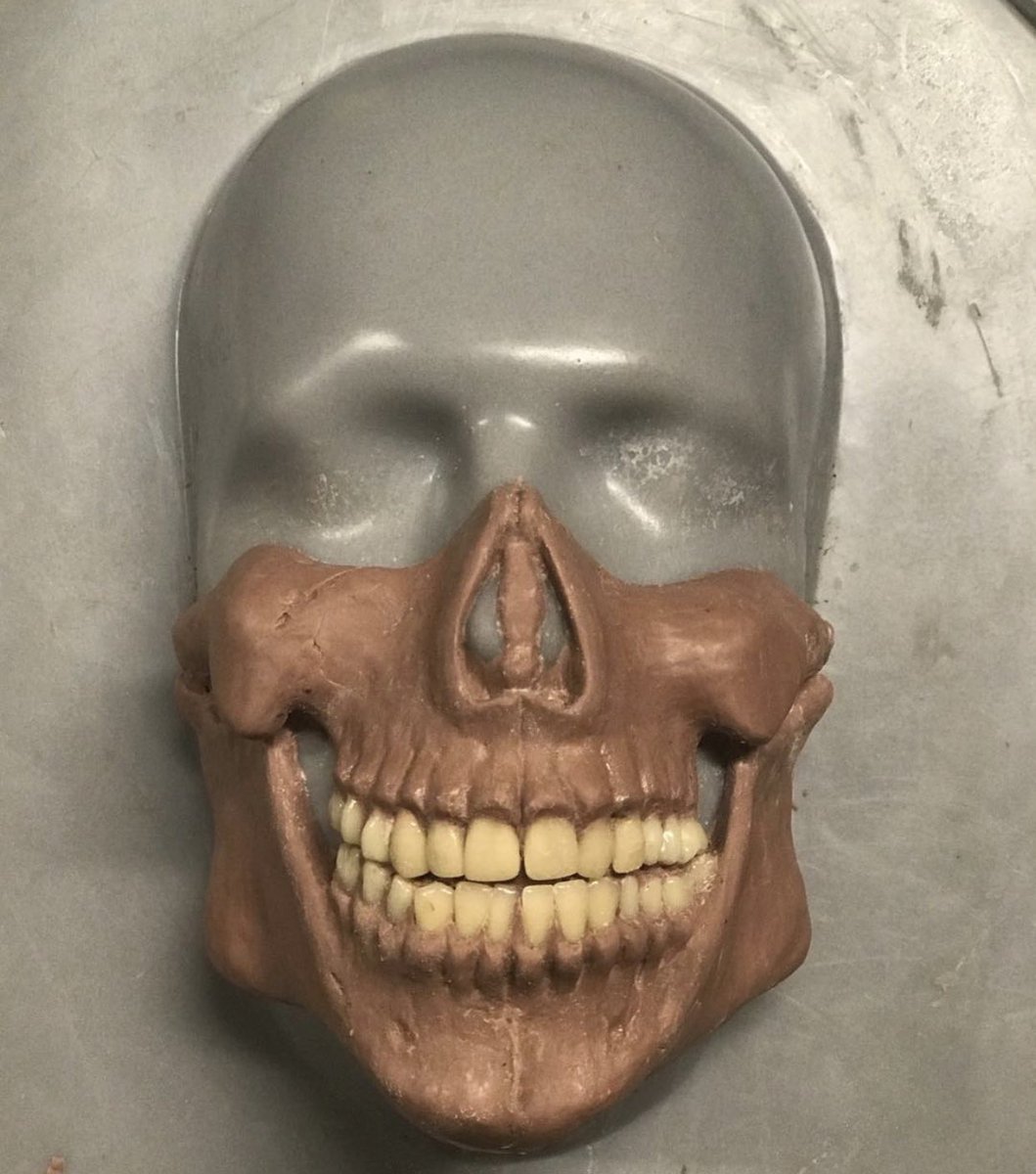 The newest PPE mask under construction by me for The Tom Savini Studio. Direct all inquiries to <a href="/bakingjason/">Jason Baker</a>.