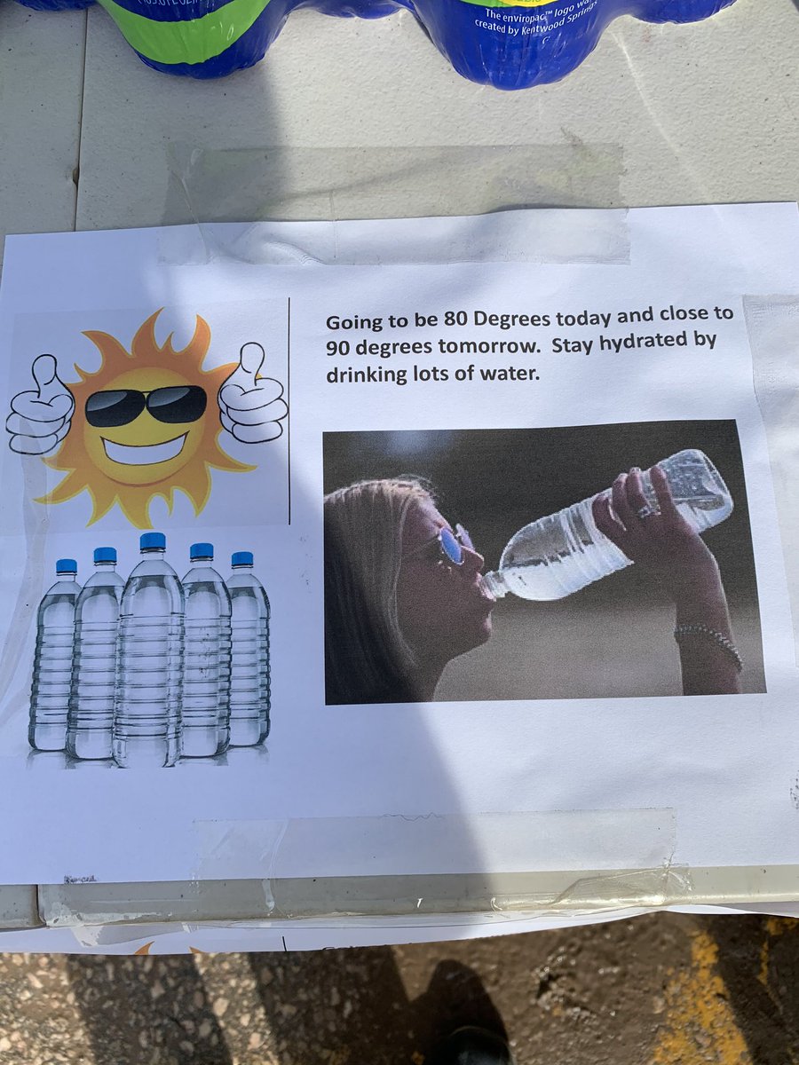 Rapid City Guard Gate Activity this morning.  It will be getting warm this week. 80’s tomorrow, close to 90 Wednesday.  Need to stay hydrated by drinking lots of h2o &amp; replacing essential minerals like potassium by eating 🍌.  #coolsolutions <a href="/D_L_Gust/">Del Gust</a> <a href="/Stephanie_Dex/">Stephanie Dexter</a> <a href="/JohnVPeters/">John V. Peters</a>