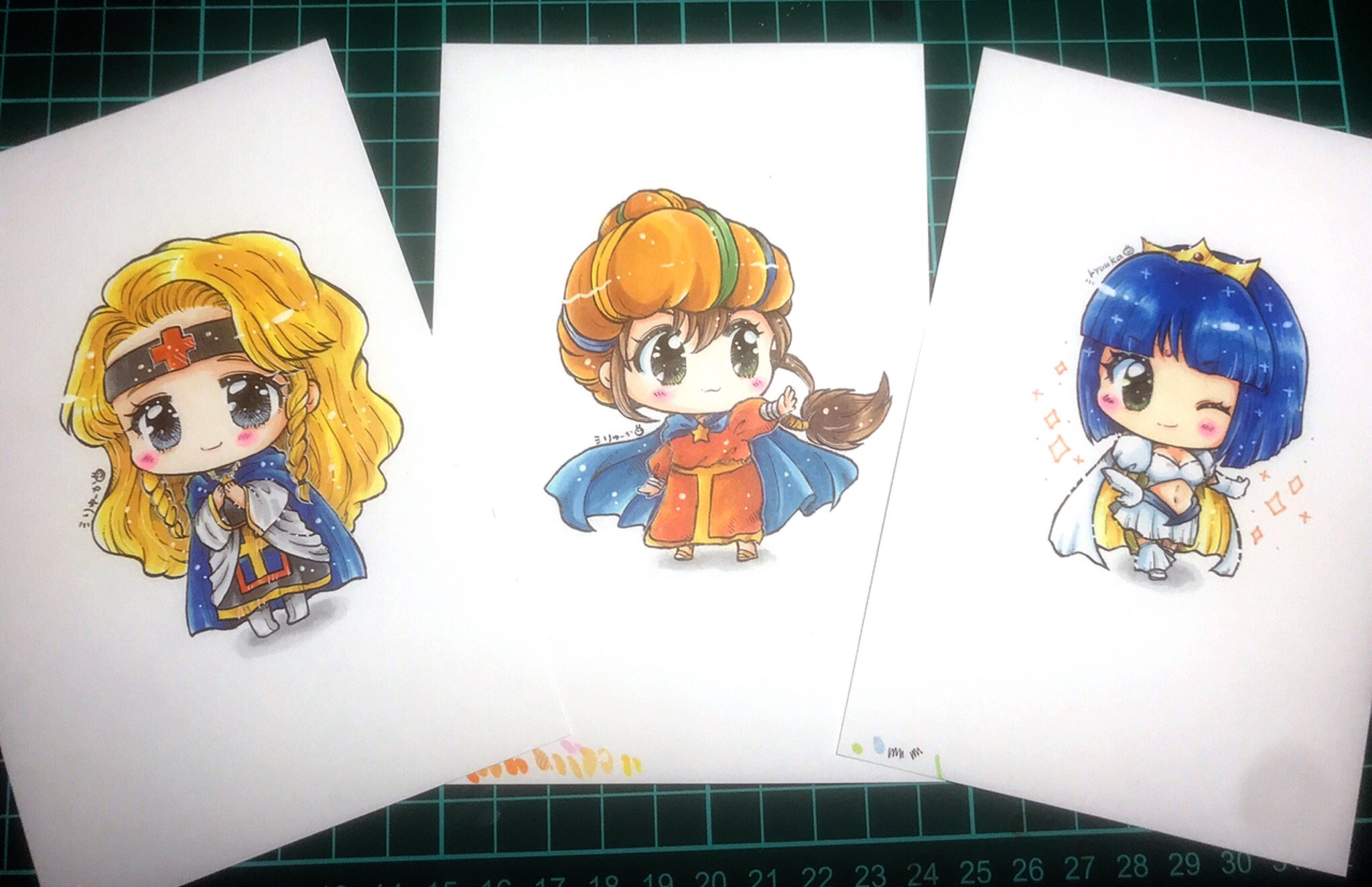 夕凪りゅーか No Twitter 大貝獣物語 リンダ トキア キララを描いたので残りの女の子2人も描きました 2人ともめっちゃパーティに入れていました トキアの天候魔法が斬新で好きだったなぁ 大貝獣物語 リンダ トキア レトロ