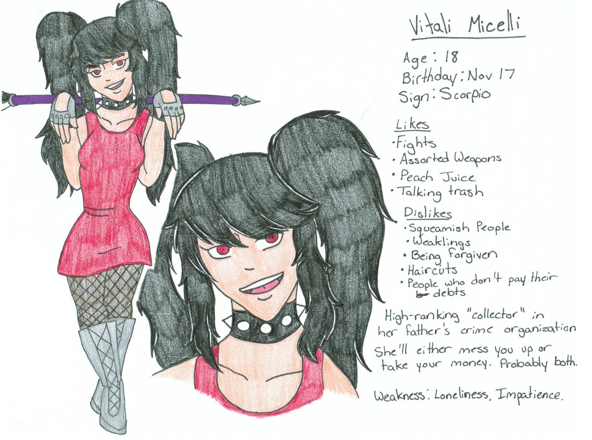 tunic626's tweet photo. The bio sheet of one of my ocs, Vitali. Likely to be redone in the future.

#oc #myOC #biosheet #traditional #femalecharacter #ocart https://t.co/2zDIFSjwix