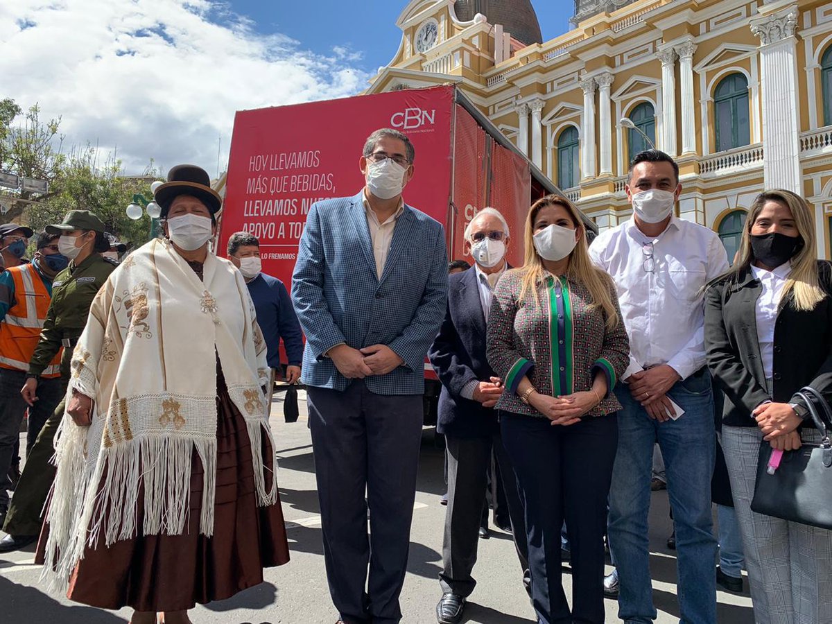 CBN dona 190 mil ítems en equipo de bioseguridad para trabajadores del sector salud, comprometidos con la lucha contra el Coronavirus en Bolivia. #AlVirusLoFrenamosEntreTodos