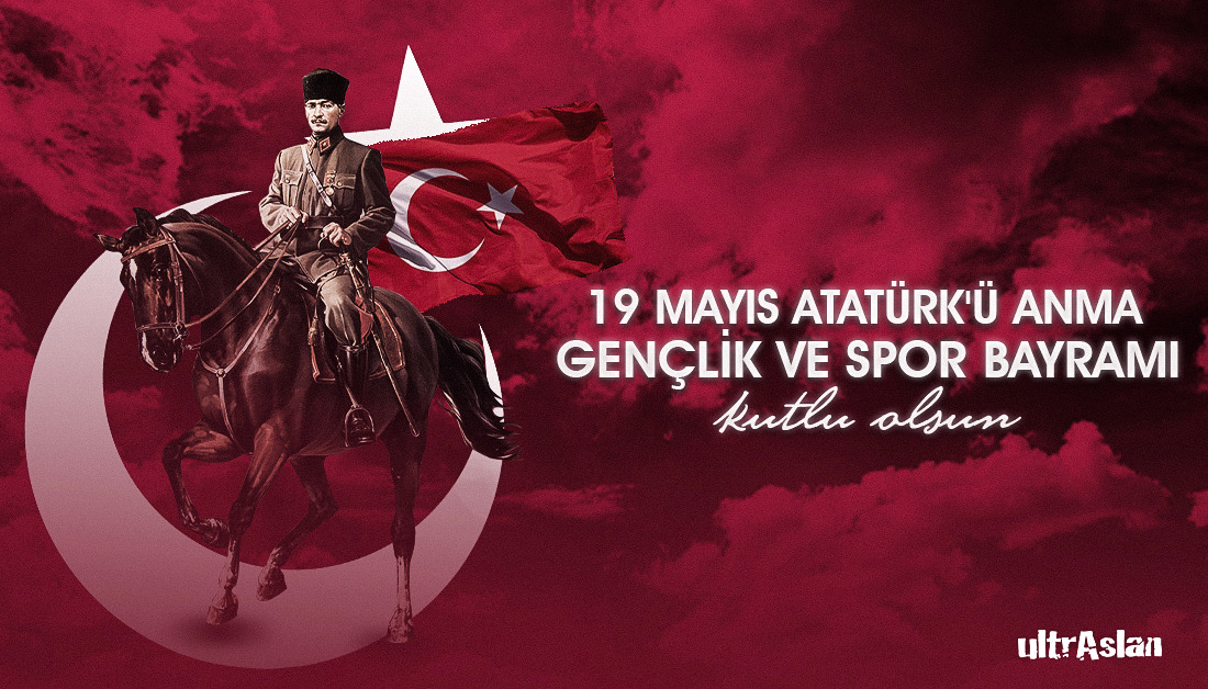 ultrAslan's tweet photo. 19 MAYIS ATATÜRK'Ü ANMA, GENÇLİK VE SPOR BAYRAMIMIZ KUTLU OLSUN!

SAMSUN'A ATTIĞI ADIMLA BİR ULUSUN KADERİNİ DEĞİŞTİREN ULU ÖNDER MUSTAFA KEMAL ATATÜRK VE SİLAH ARKADAŞLARINI SAYGI, MİNNET VE RAHMETLE ANIYORUZ.

#ultrAslan https://t.co/NGW6Cvc5QJ