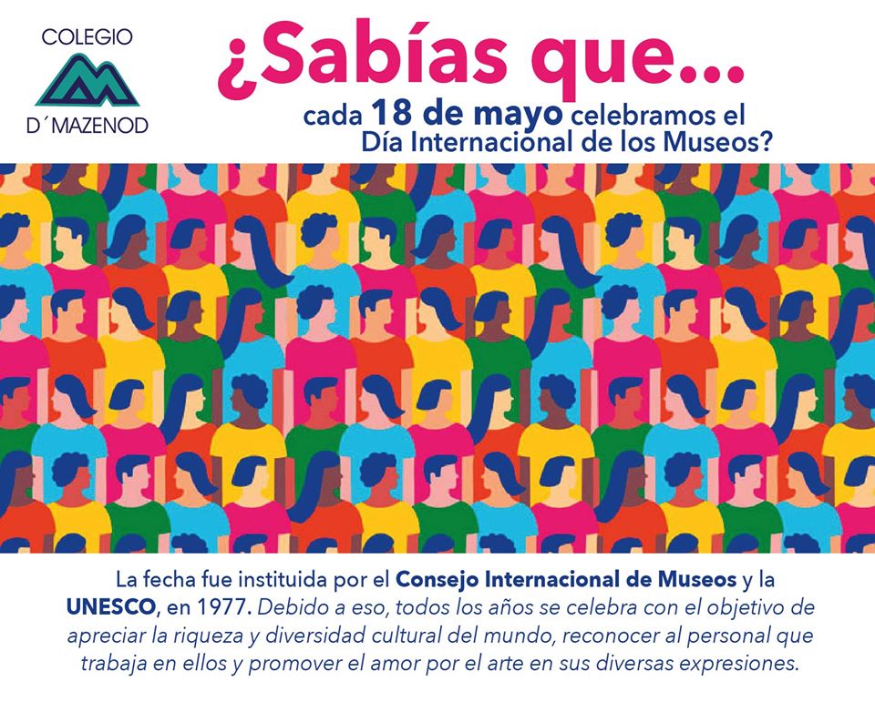 Mazenod's tweet photo. Debido al confinamiento, este año los festejos de todo el mundo se realizarán de manera virtual, por lo que te invitamos a visitar los sitios de cada museo.
#ConoceMaz #DescubreMaz #MazArte #MazCultura #QuédateEnCasa https://t.co/qeFmPI0iAm