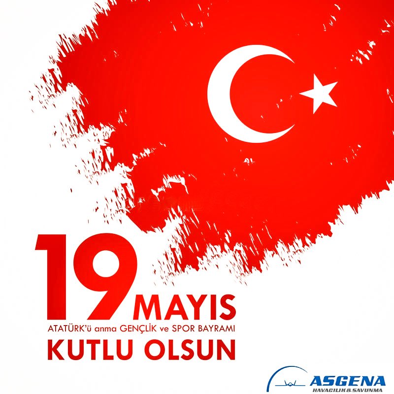 19 Mayıs Atatürk’ü Anma, Gençlik be Spor Bayramımız kutlu olsun!
#19MAYIS #19MAYIS1919 #19MayısGenclikveSporBayramı #asgena #asgena #asgenahavacılıkvesavunma
