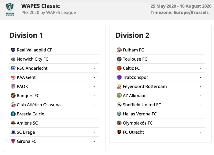 WAPES League 11vs11 tweet media