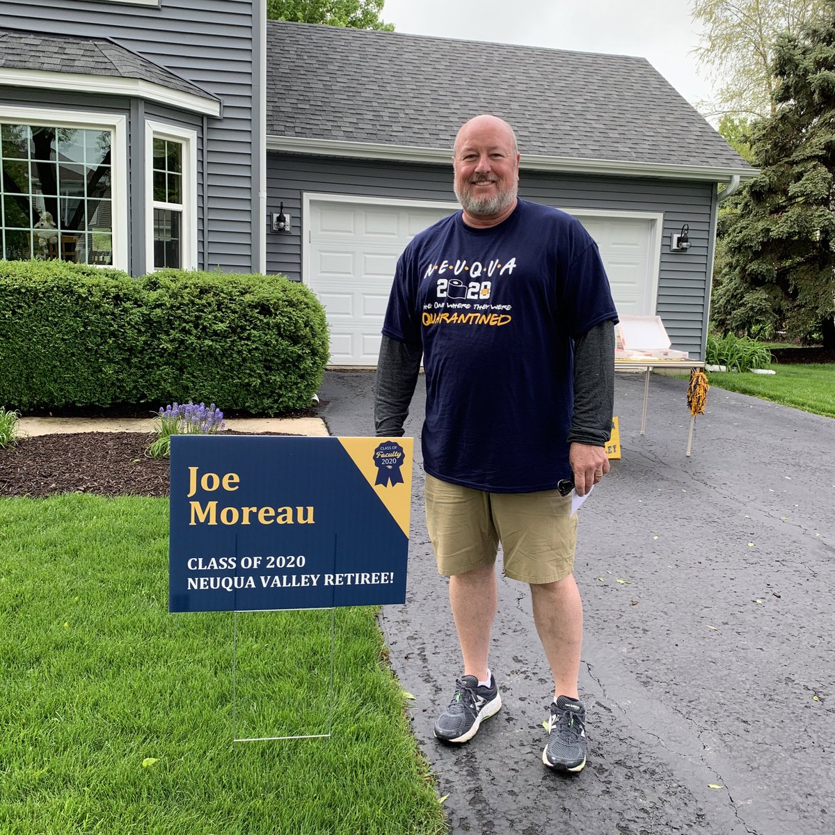 NVHSBusiness's tweet photo. Congratulations to Mr Moreau! Happy retirement! We love you! 💙💛 https://t.co/nZpmAT21N8