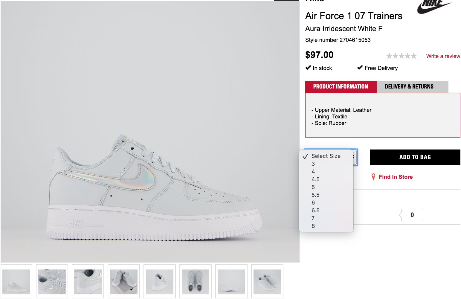 air force 1 07 trainers aura irridescent white f
