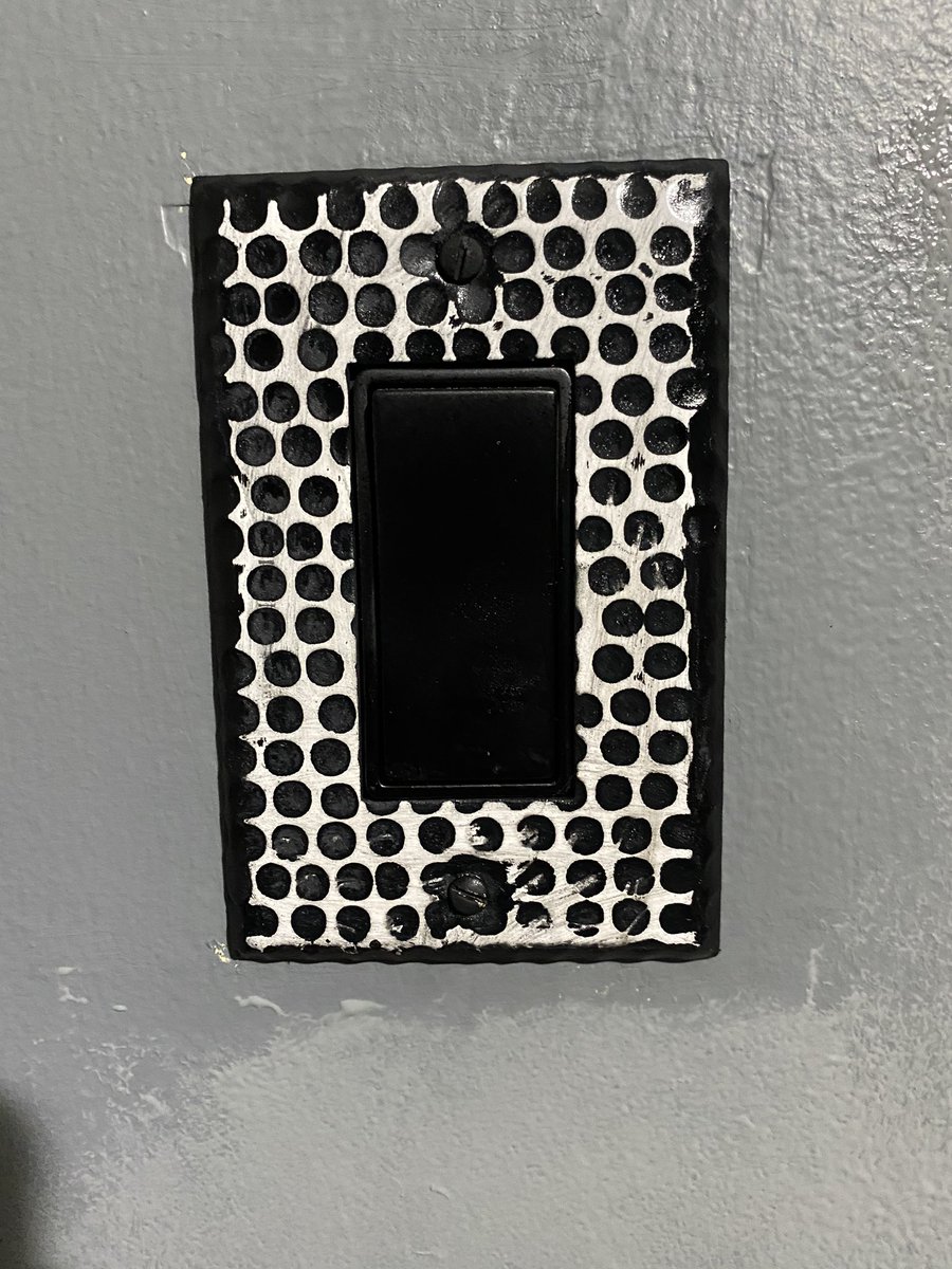 Now that’s a wild light switch cover!