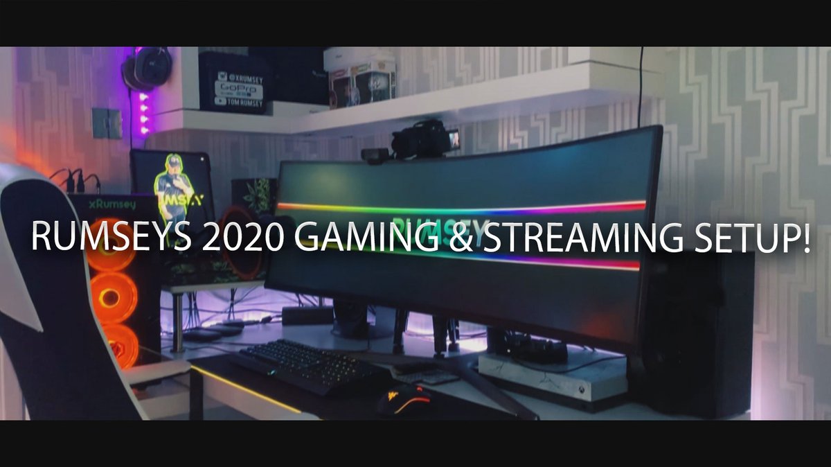 Im So Stoked On How It Looks, Huge Thank You To <a href="/TheRepOne/">Rep</a> For All His Hard Work And Effort On My RUMSEYS 2020 GAMING &amp; STREAMING SETUP! Appreciate It Man!