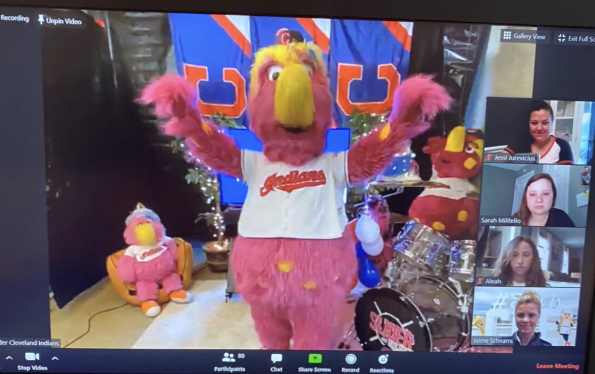 SolonSchools's tweet photo. Mindset Monday!
Roxbury 4th graders had a special guest video conference today. Cleveland Indians’ mascot, Slider, reinforced Roxbury mindfulness messages, such as Progress over Perfection, & wished the 4th graders good luck to end the school year!
#WeAreSC #OhioRemoteLearning https://t.co/XcpUtjH4C1