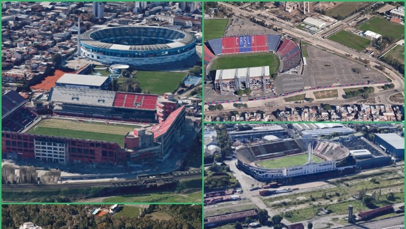 [ABRO HILO]

Este es el top 10 de los estadios más cercanos unos de otros en la República Argentina, de todas las categorías, con la respectiva distancia entre sí, del par más lejano al más cercano. Se van a encontrar algunas sorpresas.

Vamos.