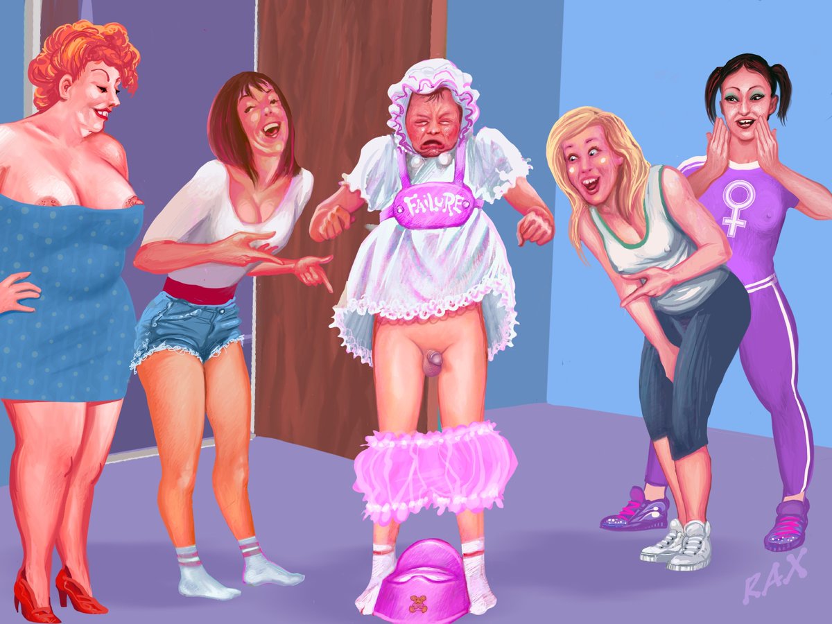 Embarrassing encounters with women #adultbaby #smallpenishumiliation #bratt...