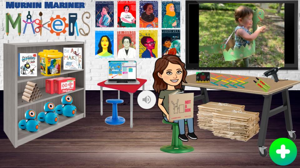 This week in the virtual <a href="/NISDMurnin/">NISDMurnin</a> STEM Lab, we're using 'Not a Box' by <a href="/aportisa/">Antoinette Portis</a> for inspiration. I can't wait to see our #MurninLegends top my dinosaur costume not-a-box!