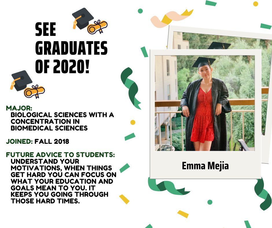 SacStateSEE's tweet photo. Let’s congratulate SEE’s 2020 Graduates and wish them the best on their new adventures!🥳🎉 #SEEStudent #SEEGraduate #SEEsuccess https://t.co/7HZux3sOLw
