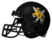 Ohio_HS_Helmets's tweet photo. Elite 8 Matchup in the #OhioHelmetTournament 
Bellevue Redmen (@BHSRedmen) vs. Sidney Yellow Jackets (@Sidney_Football) https://t.co/UCeHlGd3Jm