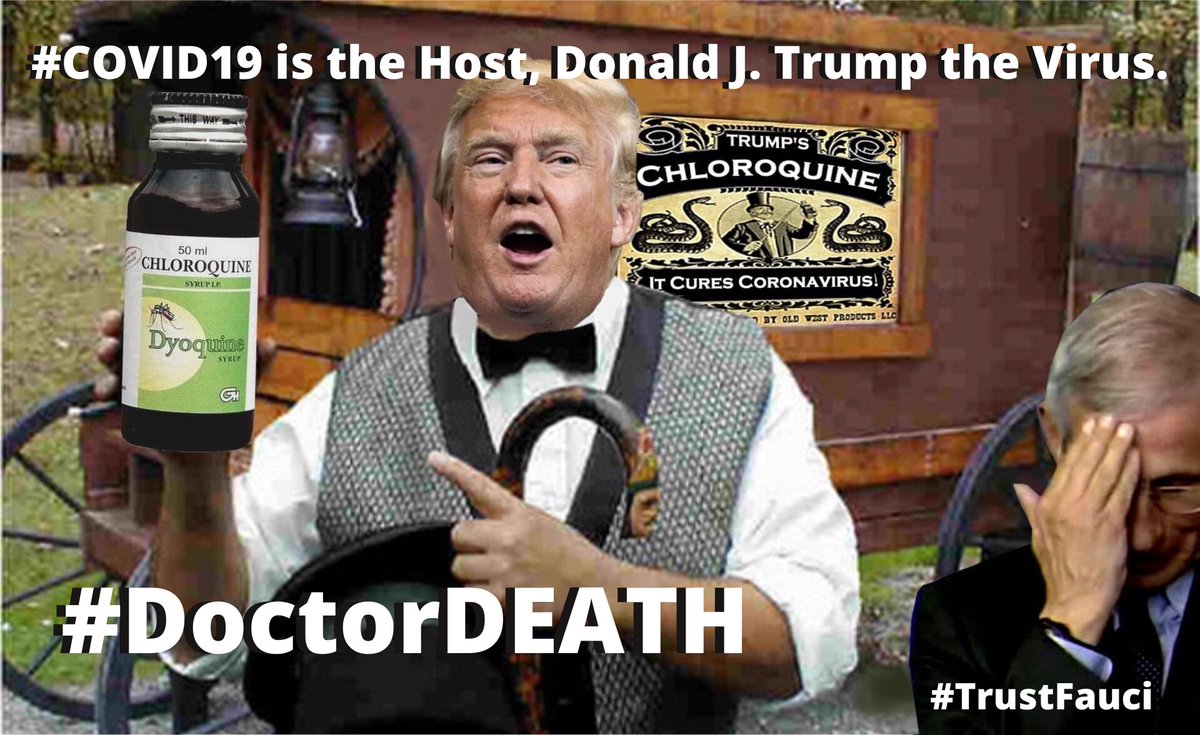guelph_homes's tweet photo. @NoahShachtman @GlennKesslerWP .
#DoctorDEATH, #KillerInChief 💀
📢 #COVID19 is the HOST, 💉 Donald J. Trump the VIRUS.
#MalignantNarcissist #HomicidalNegligence #DepravedIndifference #EconomicRUIN #TrumpedToDeath
#MendaciousMonster #Hydroxy☠️
#GOPerpwalker, #TrumpAttica, #January20th2021.
#TrustFauci🗣️
. https://t.co/wOVbtDHzpA