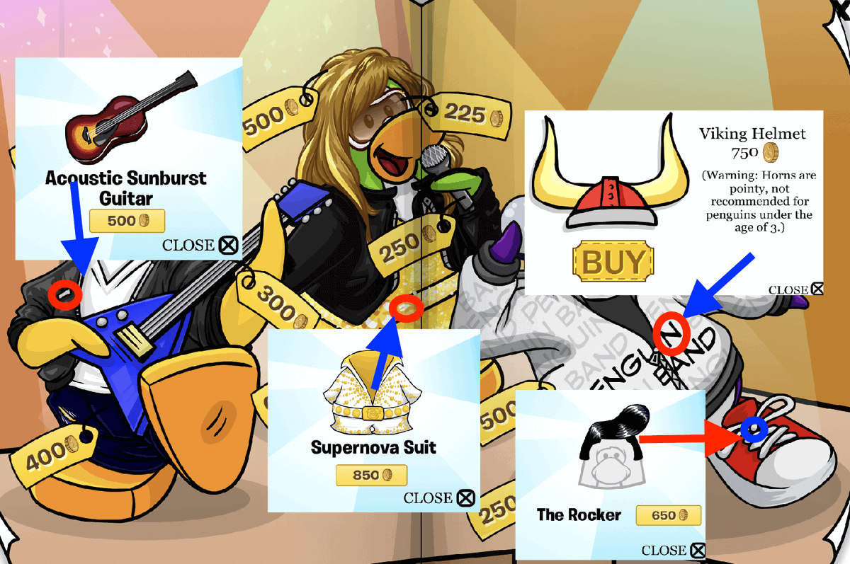 ItsjojoswaCPO's tweet photo. Some of @CPRewritten newest May catalog secrets!!!
#clubpenguin #clubpenguinrewritten #catalogsecrets #penguinstyle #penguinstylesecrets https://t.co/PjOEjUbtQO