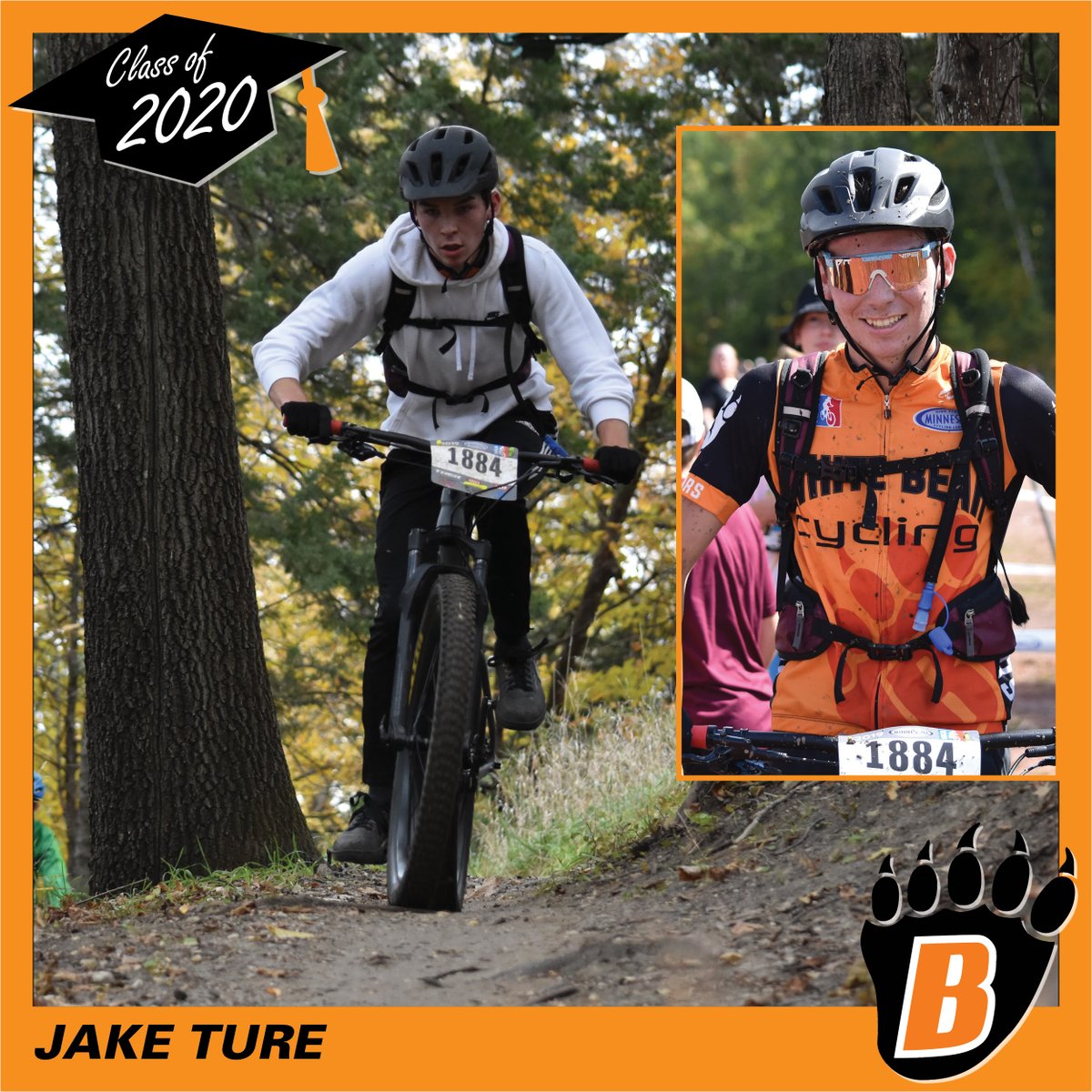 Congratulations White Bear Lake HS class of 2020 graduate Jake Ture! #classof2020 #whitebearlakemn