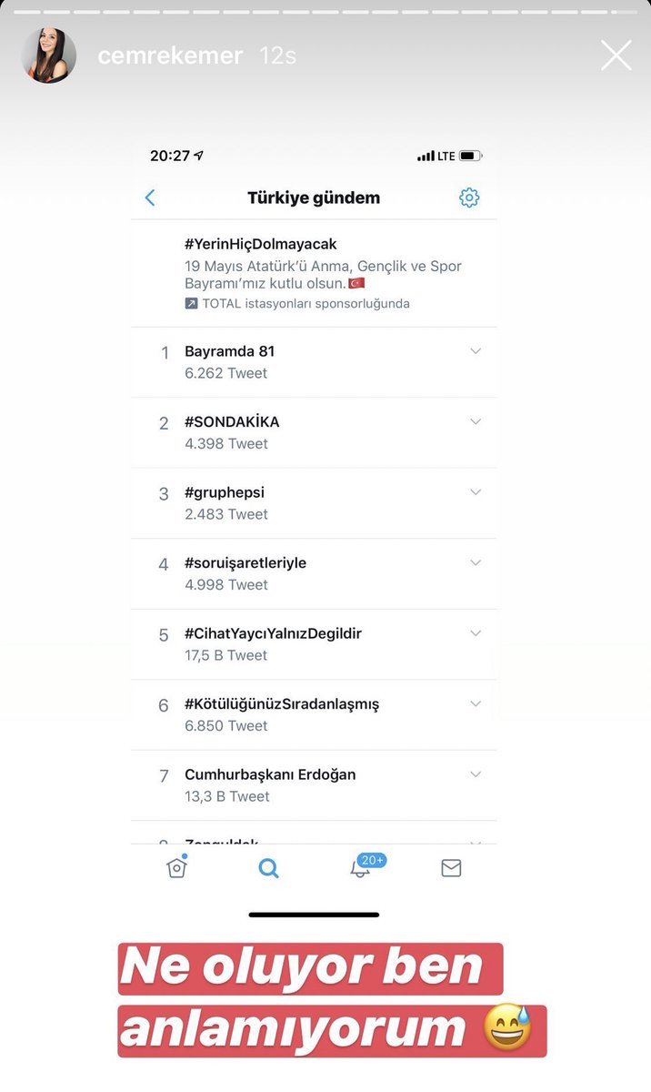 Kizim ne demek ne oluyor. Yillardir geri donmenizi bekliyorduk 🥰🥰#gruphepsi

Yoshy hep yolda,
Erense uzayda,
Gülçin şıpsevdi,
Cemre çok zorlu biri.... #gruphepsi #hepsigrubu  #hepsigurubugeridonsun