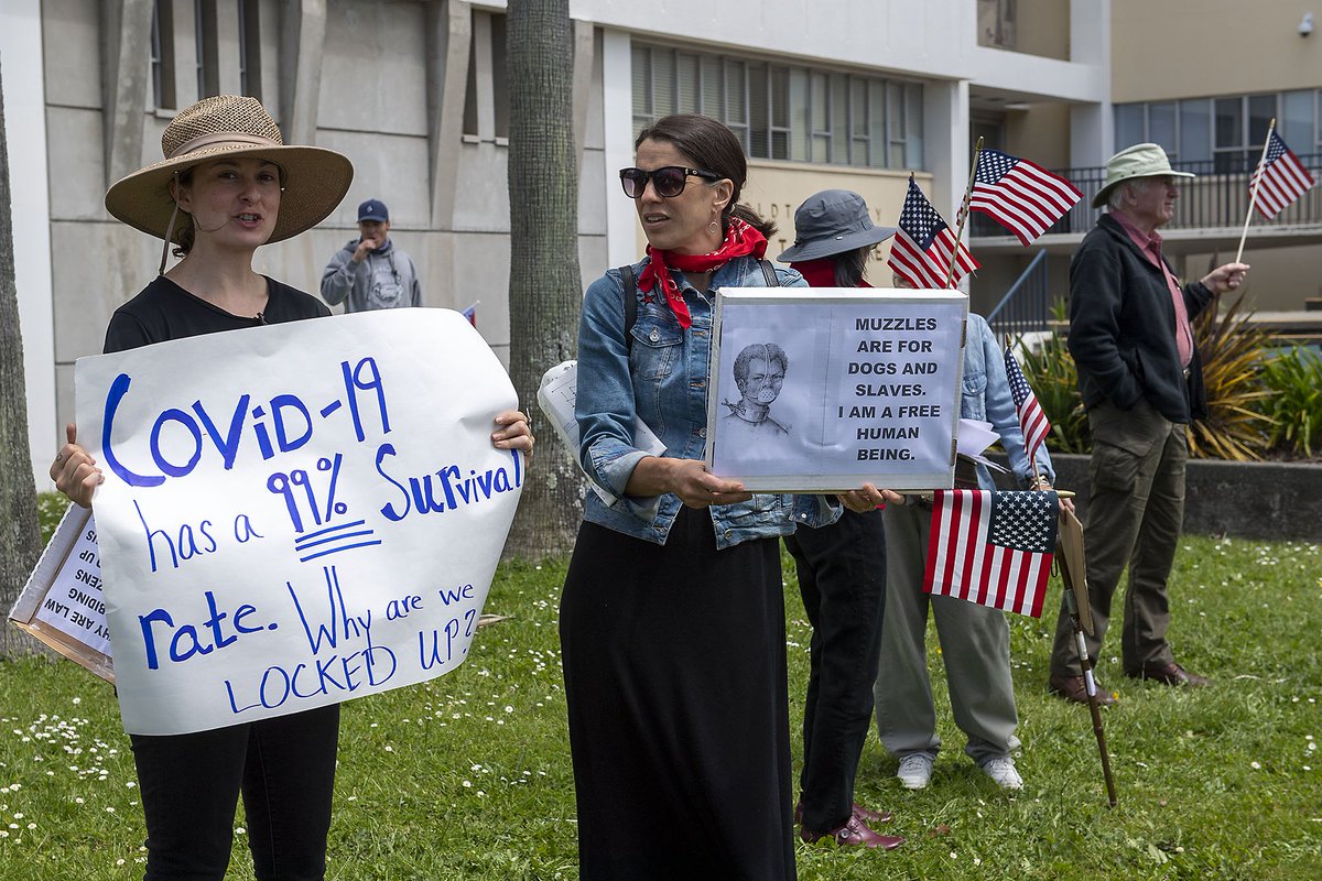 Everyone needs to know who Gretha Stenger and Larkin Small are. They're the racist bitches who think muzzling slaves is okay! No human being should ever be enslaved let alone MUZZLED!! I wouldn't even dare muzzle my dog!  #COVIDIDIOTS  #ThisIsAmerica