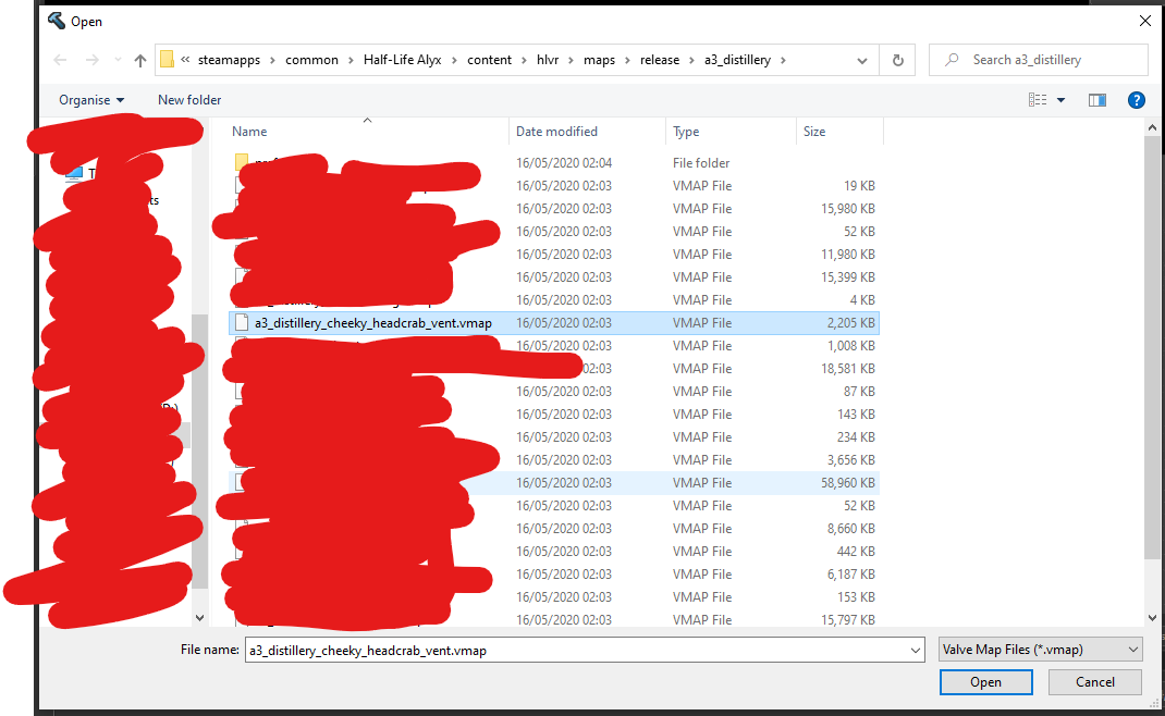 Alyx scene naming conventions = 💯 #CheekyHeadcrabVent