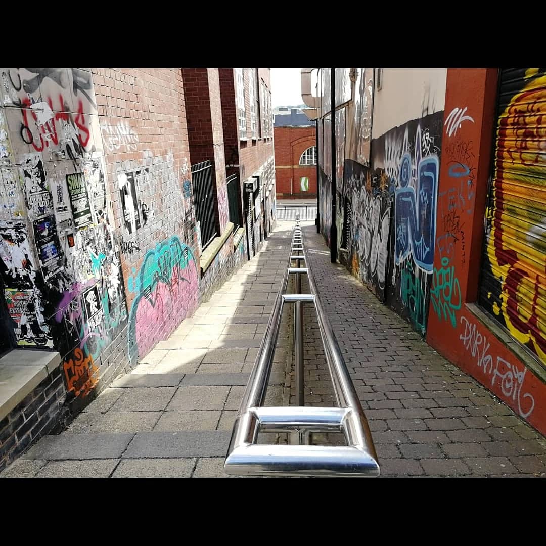 SteveColton2's tweet photo. Empty streets. Full of art. #streetart #streetphotography #graffitiart #steelcity #creativeSheffield #sheffield #sheffieldcreatives https://t.co/YBVTFES7kL