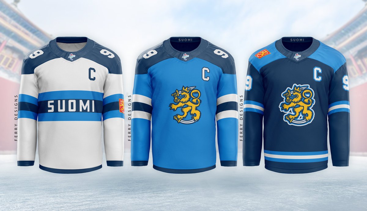 finland hockey jersey