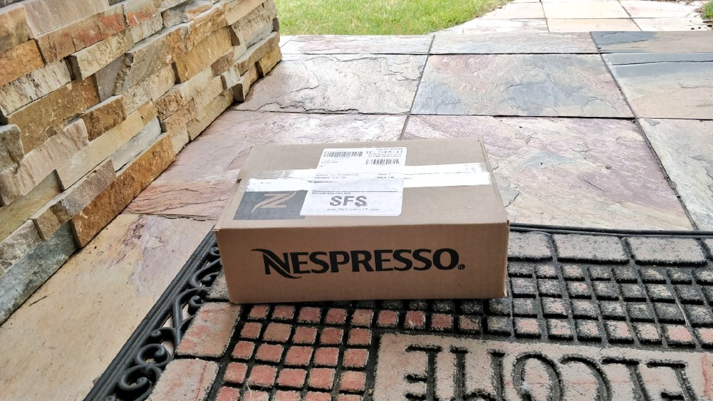 Out of capsules and the delivered is still in quarantine... #nespresso #Quarantine