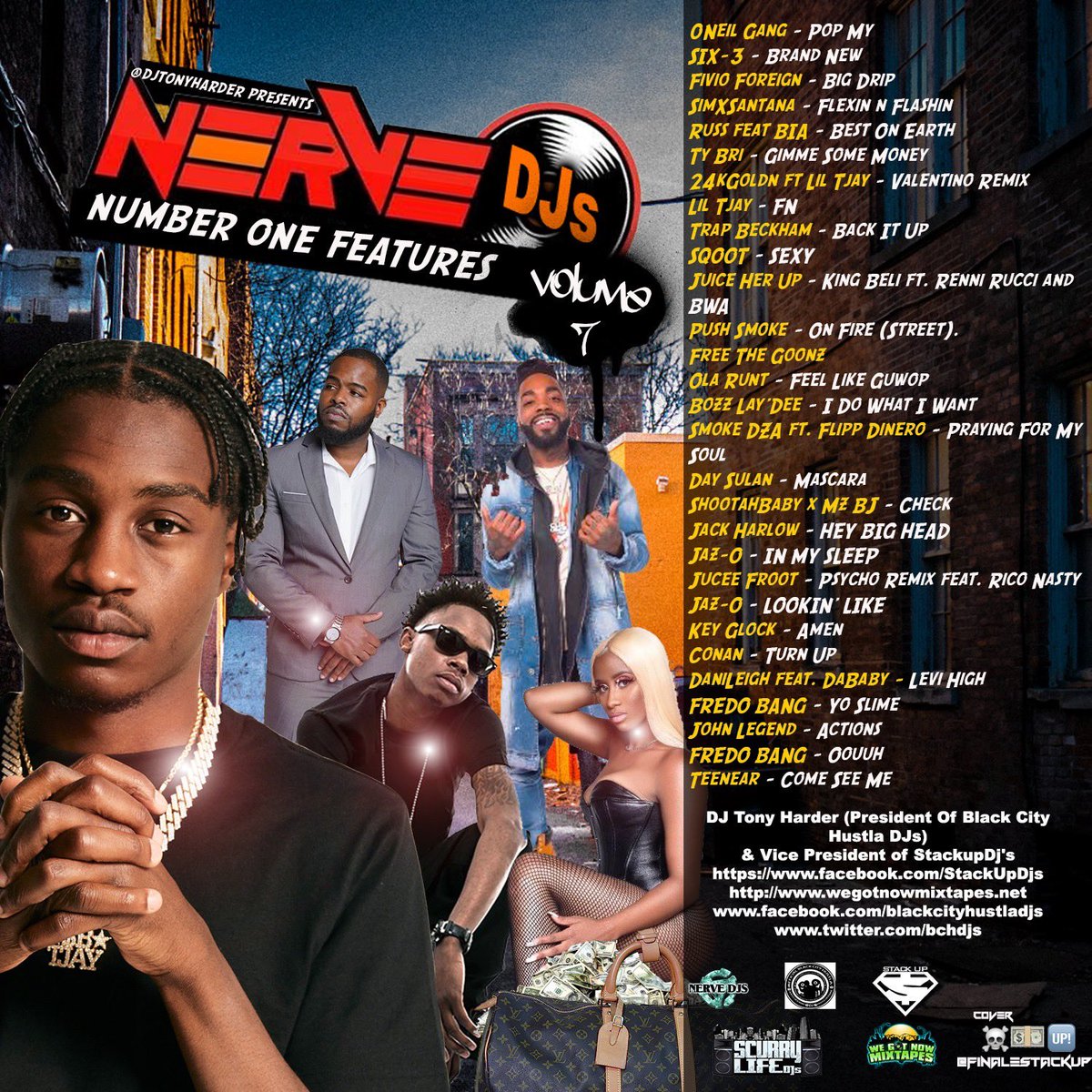 WeGotNowGFX's tweet photo. #freshout #artist need #coverart #hmu @DjTonyharder presents @NerveDJs #numberone features vol 7 https://t.co/7Kq6NwrEEw