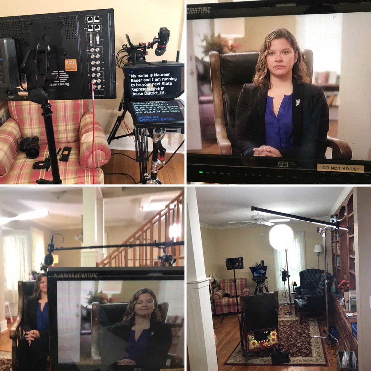 Earl_Harris_Jr's tweet photo. Producing TV commercials and video messages for @Maureen4Indiana.

Thanks to @SongbirdInfo for working with me.

#CampaignVideo #Commercial #VideoProduction https://t.co/0dGMiDYnXG