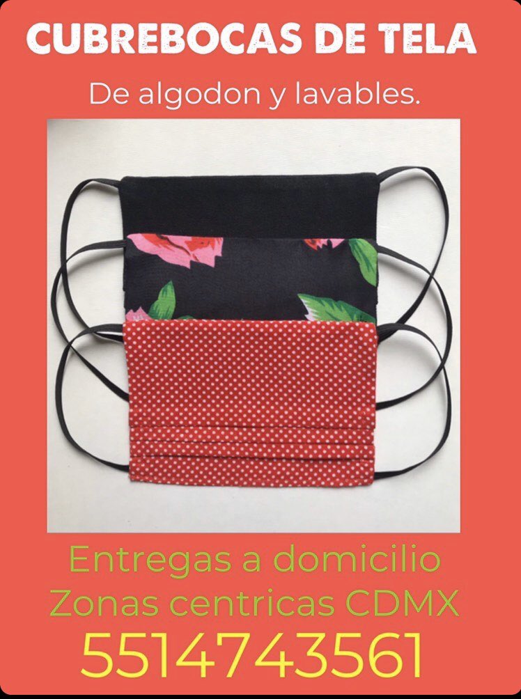 BrendMirand's tweet photo. Elige la combinación que más te guste  de cubrebocas están hechos de algodón  se lavan fácilmente vienen  tres piezas en el paquete por $200 pesos el  envío gratis!!!!
.
. .
#mequedoencasa #cubrebocas #stayathome #staysafe #curentena https://t.co/BkTdOvwRTE