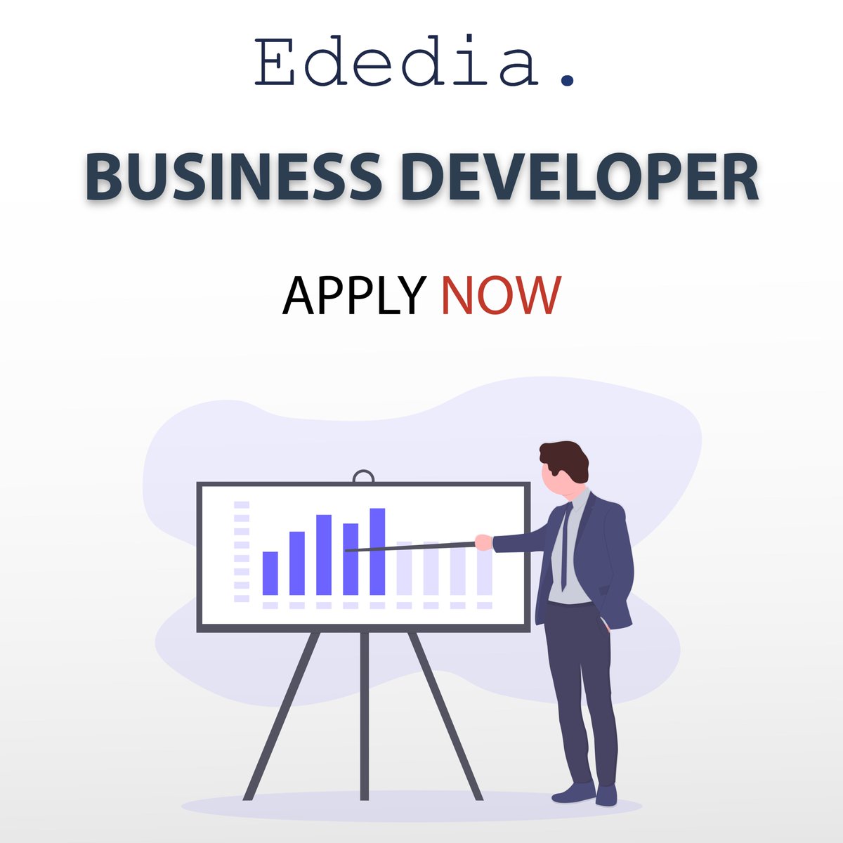 Ededia_eg's tweet photo. We're looking for talented, creative, and passionate #businessdeveloper
 for a startup located in #Alexandria .
with an average experience of 2-5 years at any of these fields
#Ededia https://t.co/Oy1NlK2GPJ