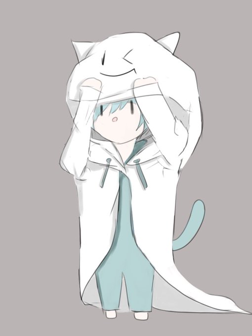 猫耳パジャマのtwitterイラスト検索結果