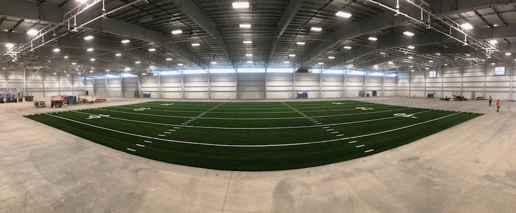 Kiefer_USA's tweet image. Installation of Shaw Legion HP turf complete @mountmarty
@MountMartyFB #MondayMotivation #indoorturf #MountUp