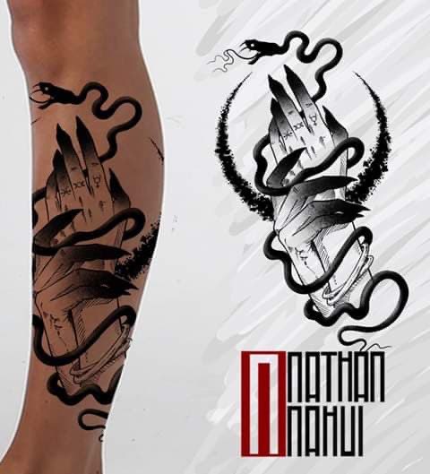 nathannahu's tweet photo. TODAYS SESSION!!!
WITCH HANDS!!!
#tattoo #tat #tattoogirl #tattoodesign #tattoostyle #tattooforgirls #legtattoo #witch #witchtattoo #witchtattoos #blackworktattoo #blackworkers #tatuajeschingones https://t.co/M989NxwgyI