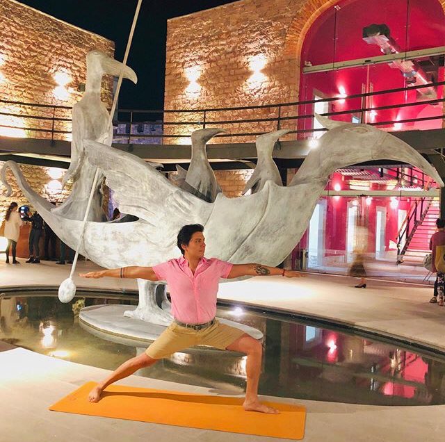MatTemploo's tweet photo. Hoy en el #DiaInternacionalDeLosMuseos recordamos que hace un año tuvimos el lanzamiento de nuestro #TemplooEspresso en una increíble Máster Class de Yoga en el @MLCSLP https://t.co/Q7ZhyaC9IT